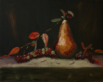 Pear & Grapes