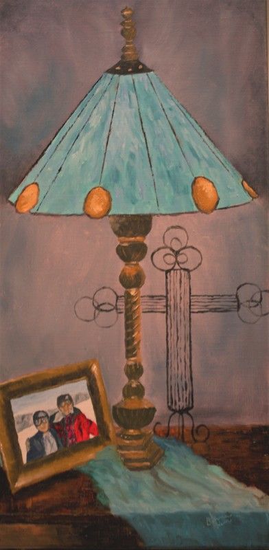 Mike's Lamp by Donna Ham, Artist